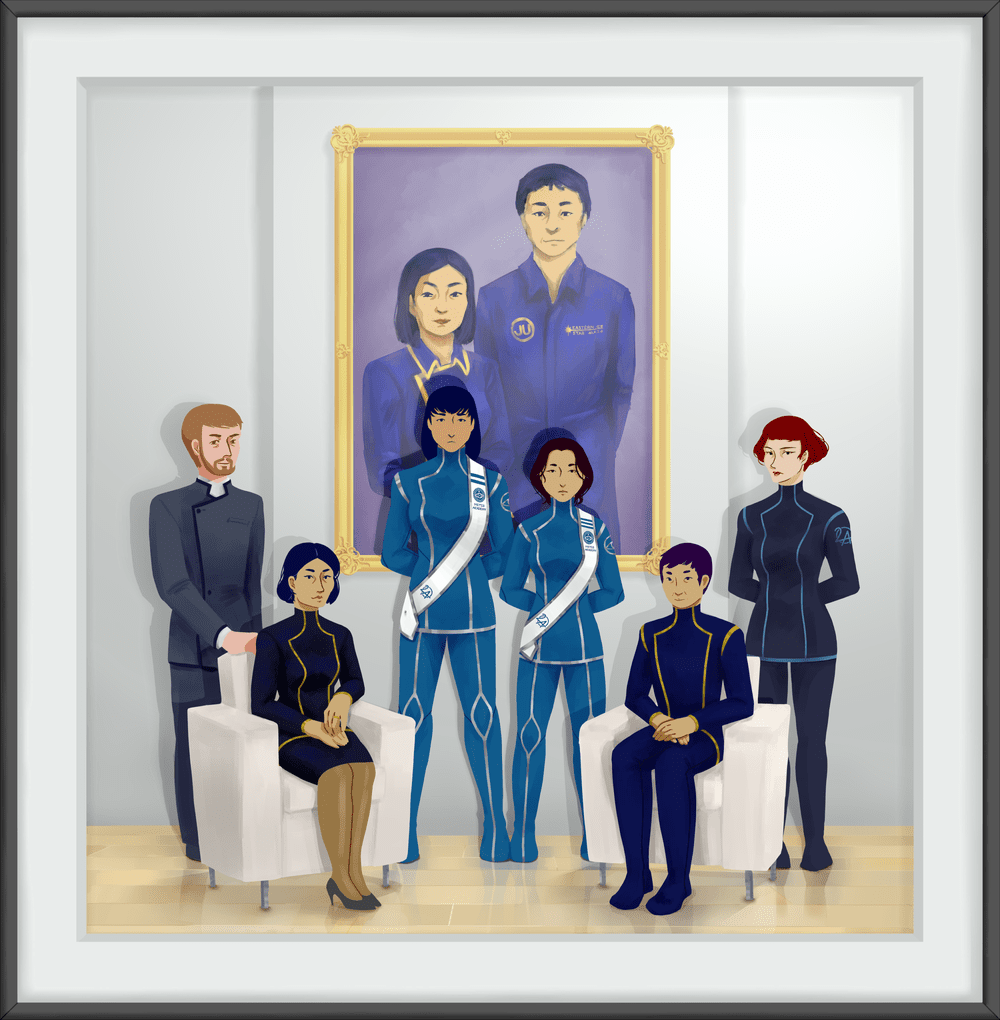 XingZhou 8 Illustrations — H Scott Art